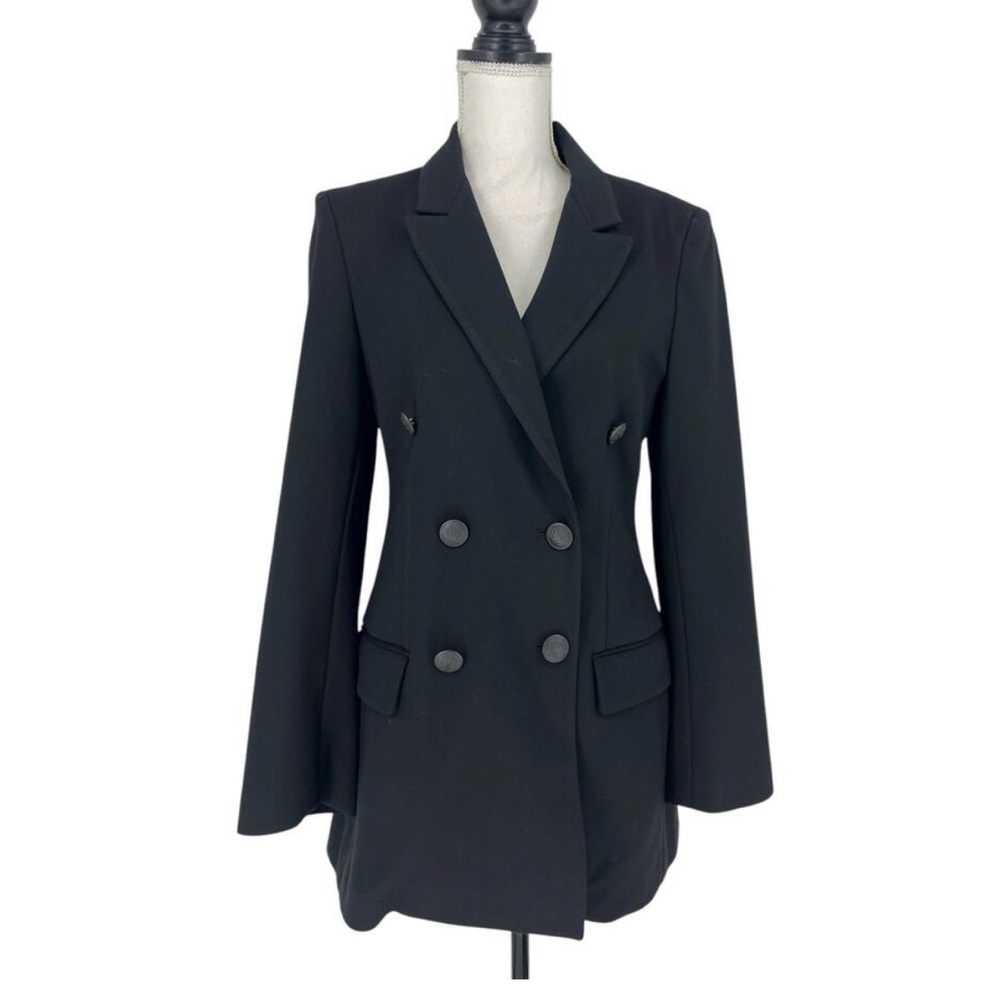 Rag & Bone Black Double Breasted Blazer